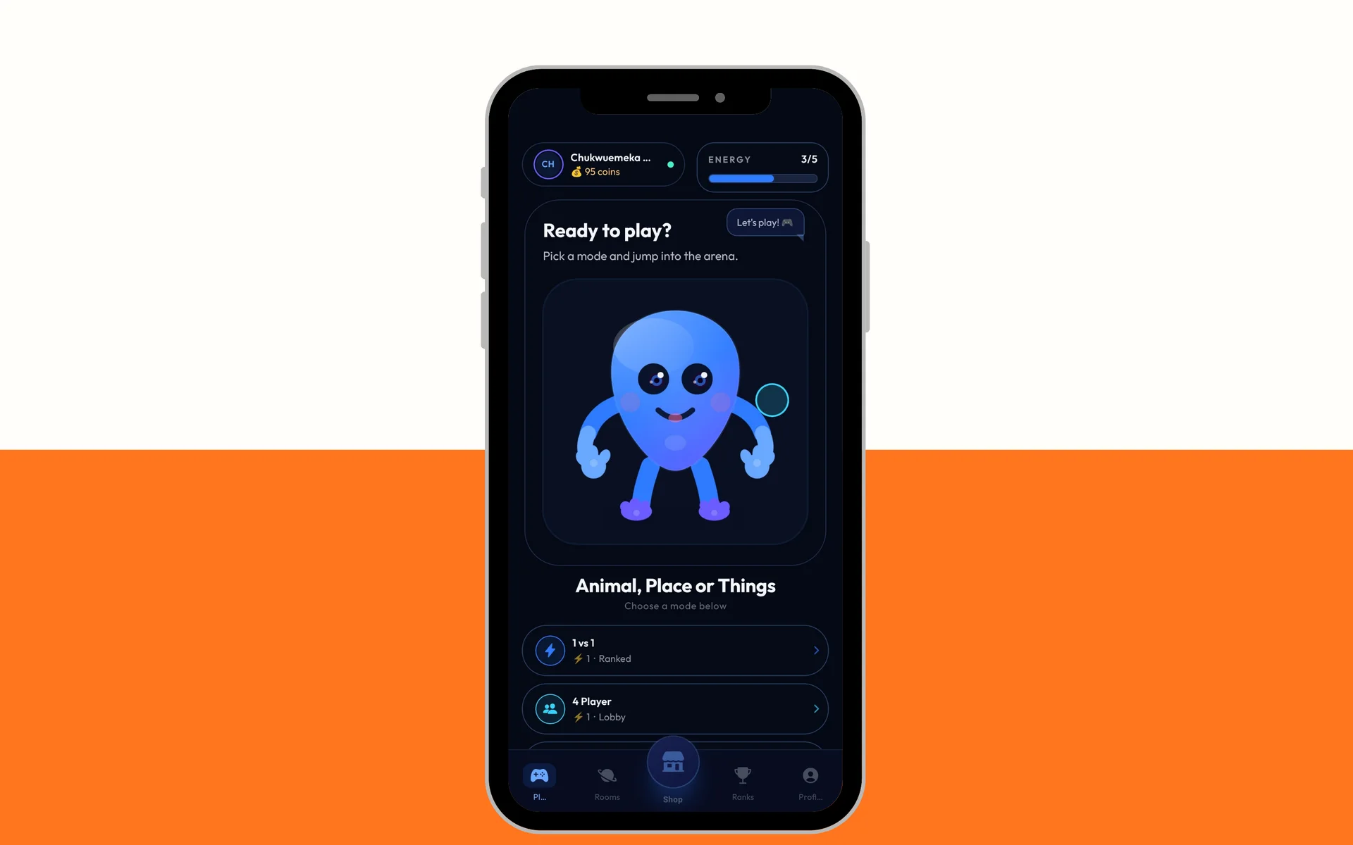 LexClash App interface